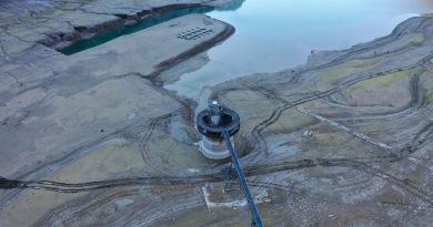 water infrastructure pipes reservoir