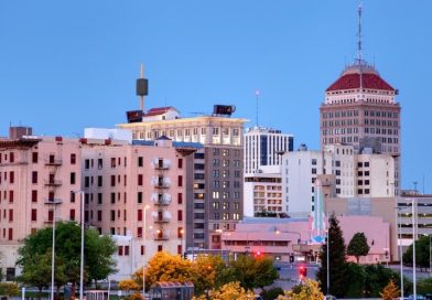 Fresno skyline