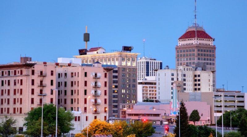 Fresno skyline
