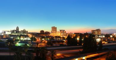 Fresno skyline