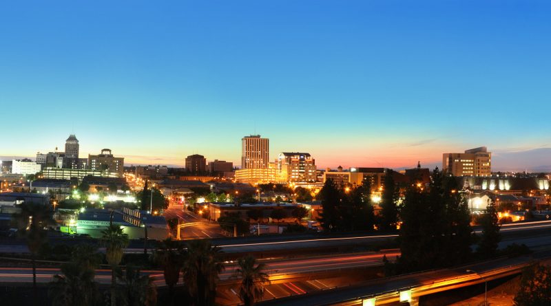 Fresno skyline