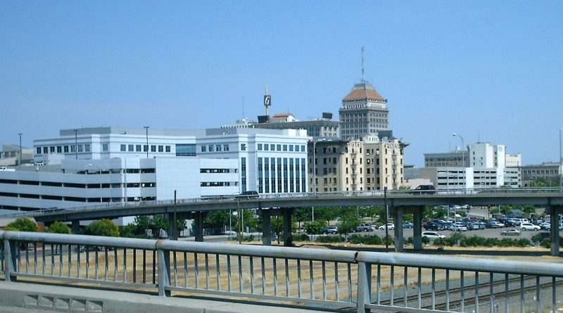 Fresno skyline