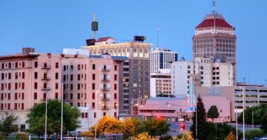 Fresno skyline