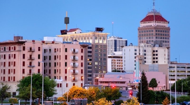 Fresno skyline