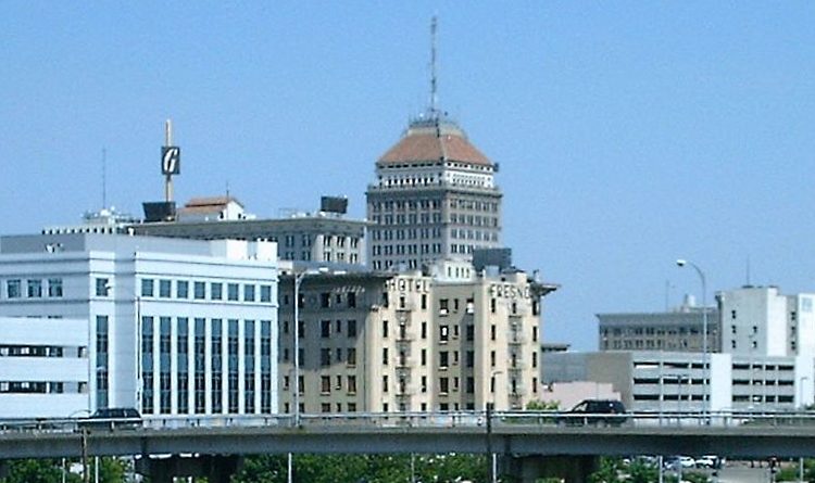Fresno skyline