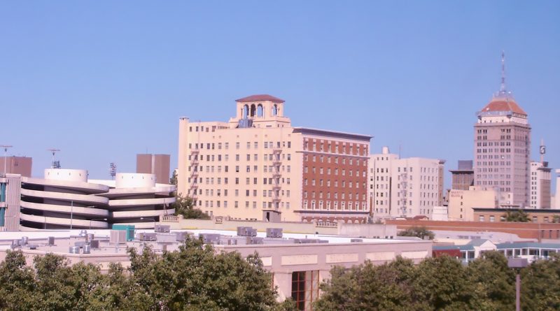 Fresno skyline
