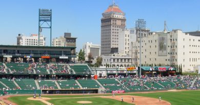 Fresno downtown skyline