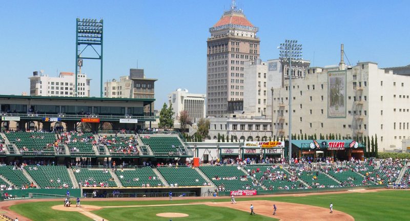 Fresno downtown skyline