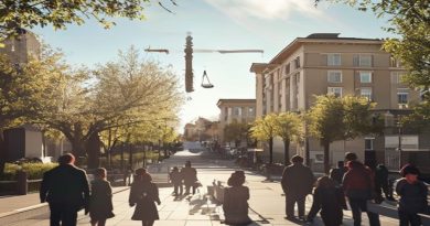 justice civic community scene
