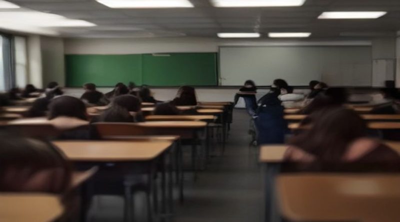 public school classroom students
