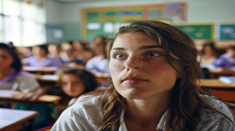 public school classroom students