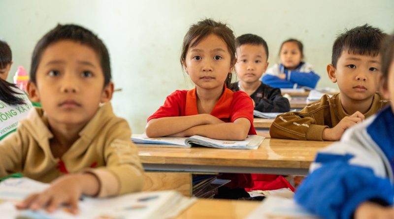 public school classroom students