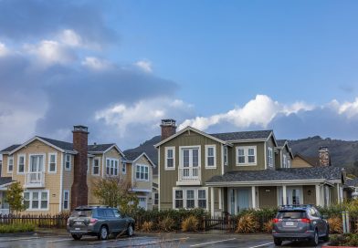 residential neighborhood houses