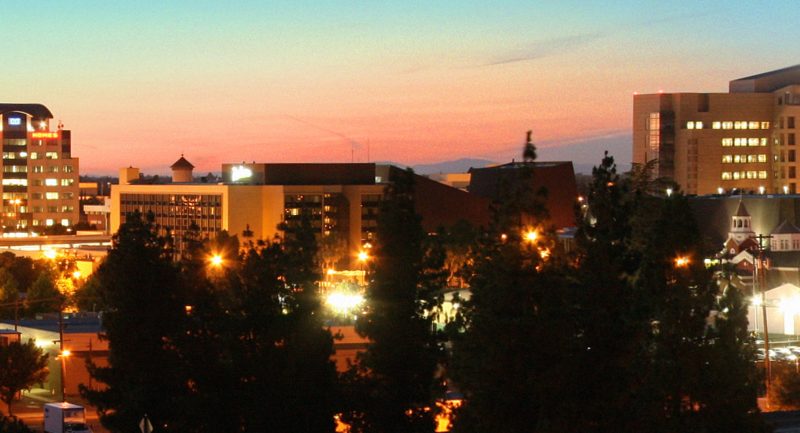 Fresno skyline