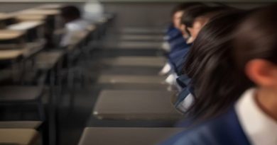 public school classroom students