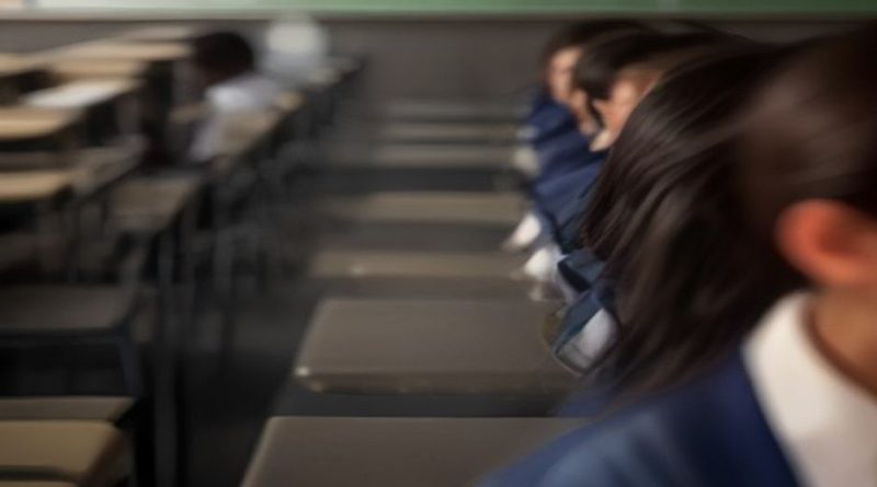 public school classroom students