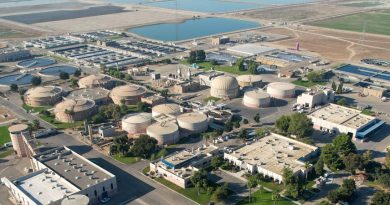 City of Fresno wastewater treatment plant