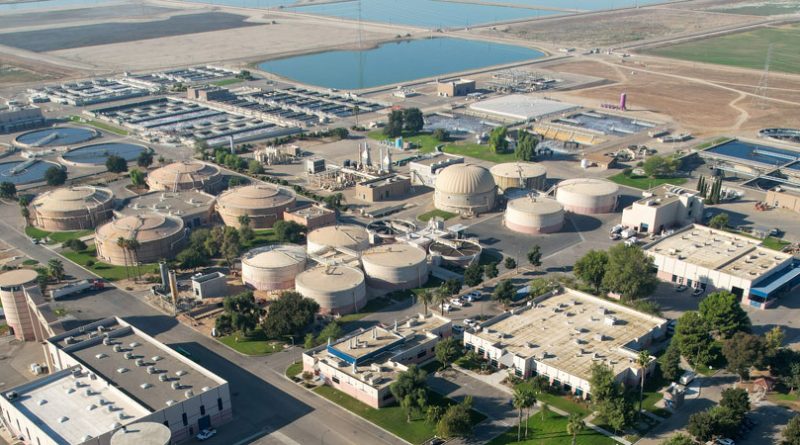 City of Fresno wastewater treatment plant