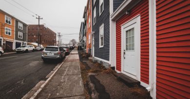 residential neighborhood houses